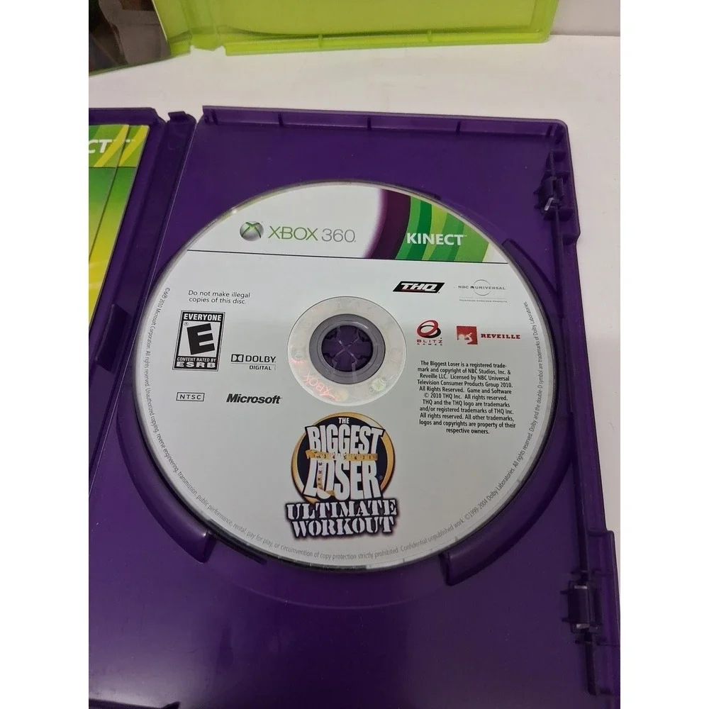 Xbox 360 Lot Of 5 Games, NFL MADDEN 08, 16, 25, Fifa 07 Soccer, The Biggest...